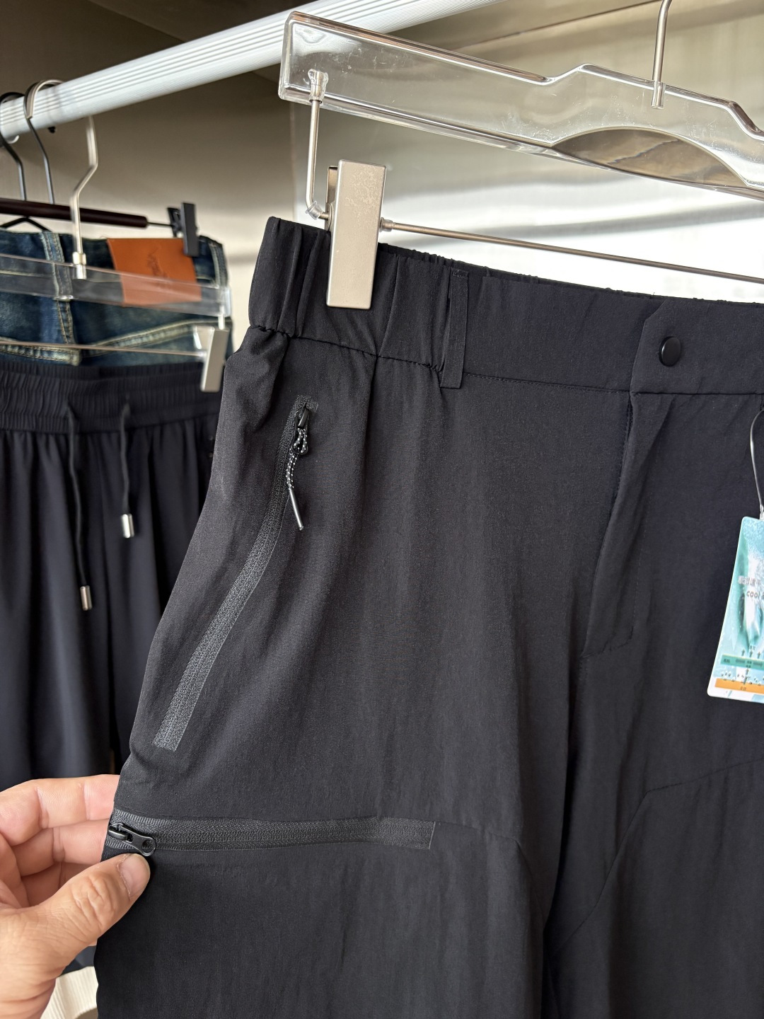 始祖2025夏季新款 短裤  休闲裤，专柜定制面料 透气舒适度高，细节无可挑剔，品牌元素设计理念，体现品