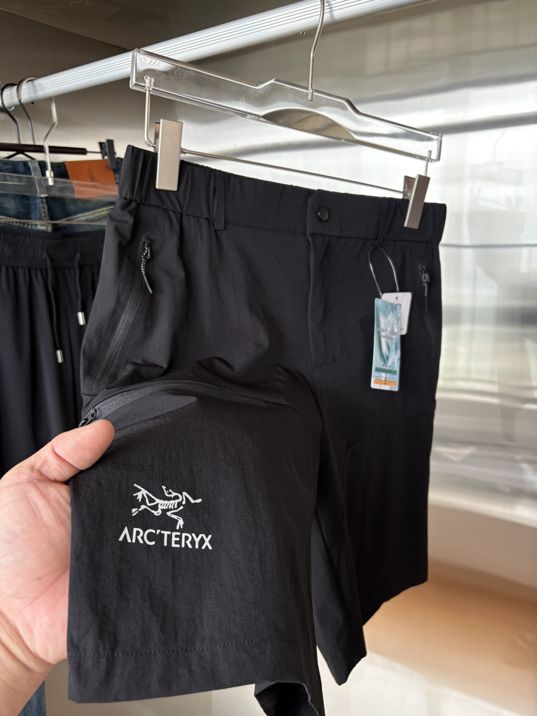 始祖2025夏季新款 短裤  休闲裤，专柜定制面料 透气舒适度高，细节无可挑剔，品牌元素设计理念，体现品