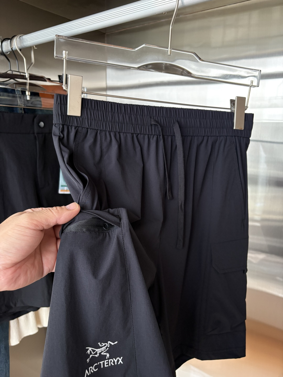 始祖2025夏季新款 短裤  休闲裤，专柜定制面料 透气舒适度高，细节无可挑剔，品牌元素设计理念，体现品