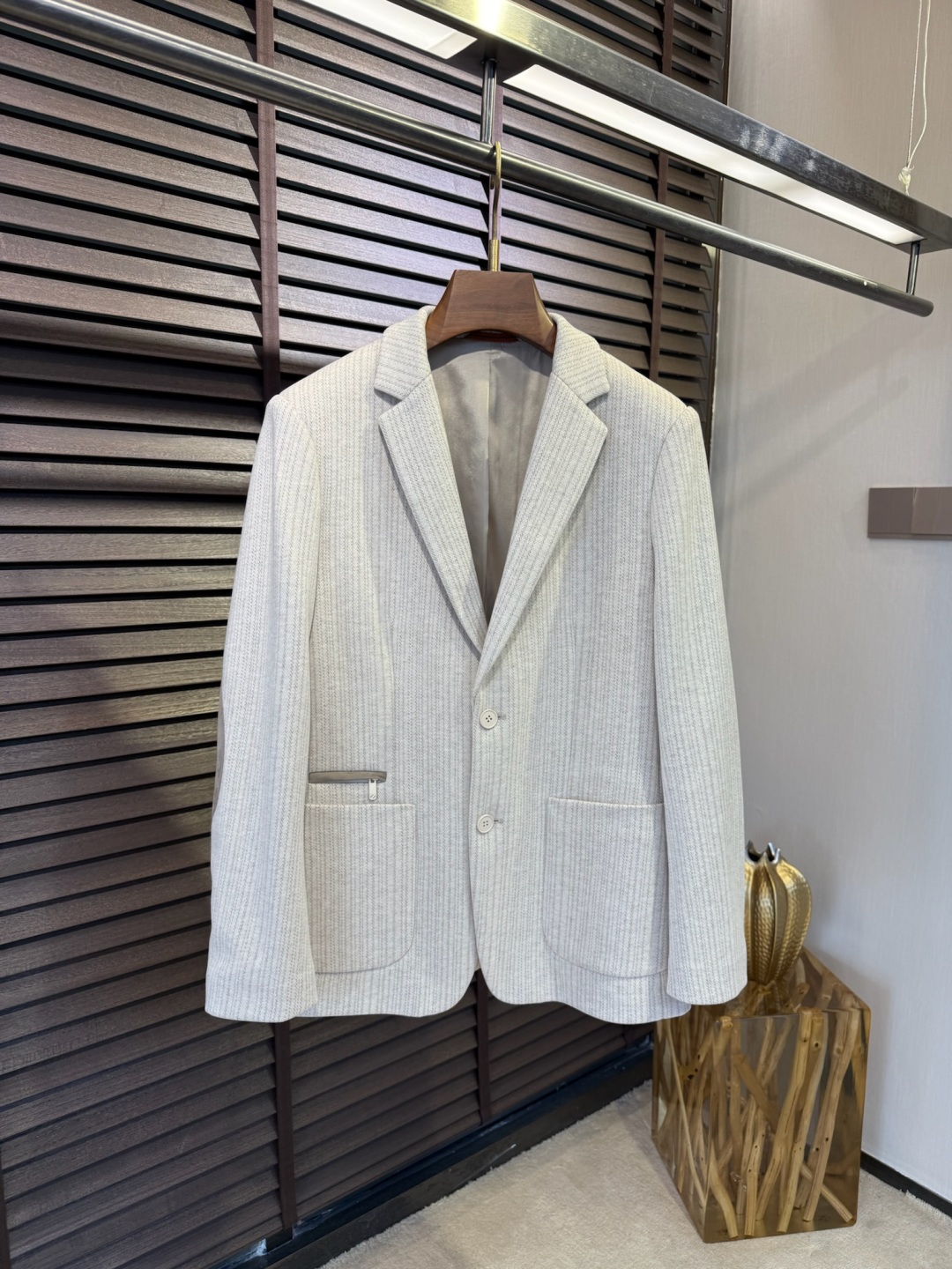 EZ & Genya FW2025 Leisure Suit: Classic, Stylish, Cozy Fabric, Custom Buttons, Fine Tailoring