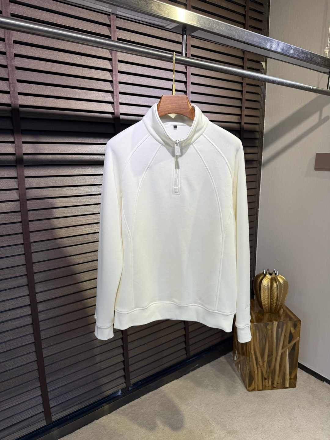 Leo&罗意🧣FW2025新款Polo立领拉链卫衣。采用棉➕羊毛➕莫代尔➕氨纶混纺面料，可机洗，立挺有型