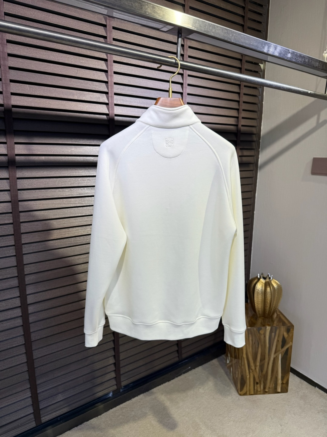 Leo&罗意🧣FW2025新款Polo立领拉链卫衣。采用棉➕羊毛➕莫代尔➕氨纶混纺面料，可机洗，立挺有型