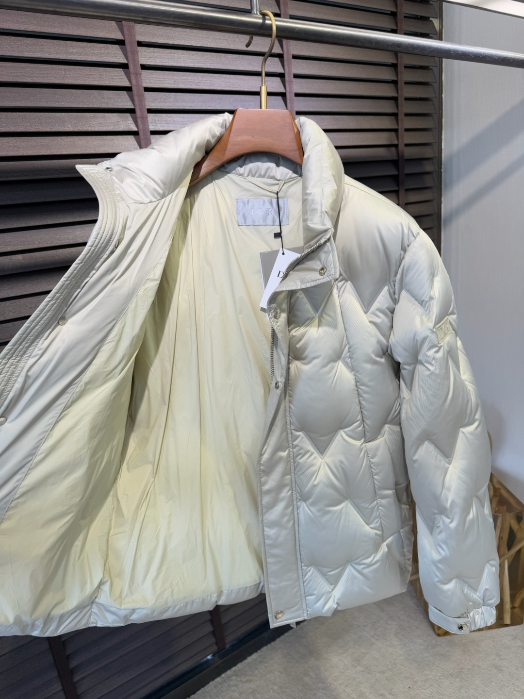 Dio&迪🦞FW2025新款立领羽绒服。柜子最新款，一件难求。采用定制防风防雨面料，软糯亲肤，抗皱不粘灰