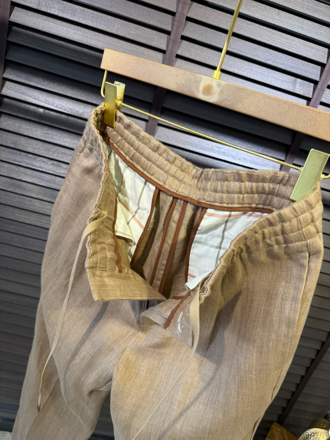 Loro Pian&Loro piana&诺悠翩雅2026SS新款休闲运动裤，客供进口高密度100%雨露