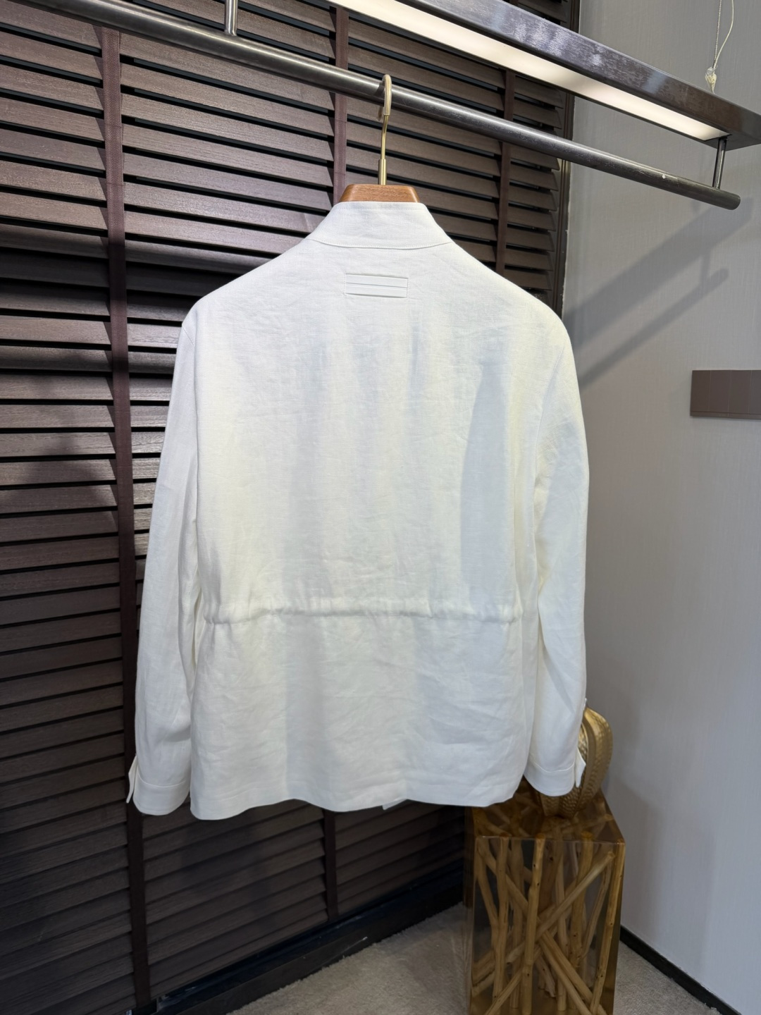 Zegn&杰尼🦷2026SS新款夹克外套。采用进口定制100%雨露麻面料，力挺有型，质地柔软，手感舒适，