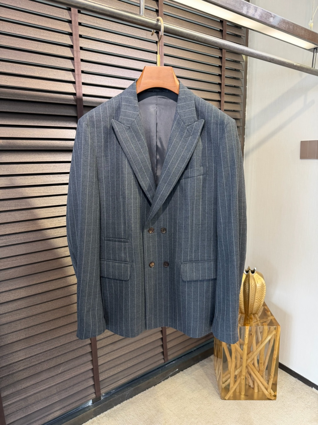 Brunello Cucinel&BC&库奇勒🎁2026SS新款商务休闲西装外套。采用羊毛➕环保聚酯纤维