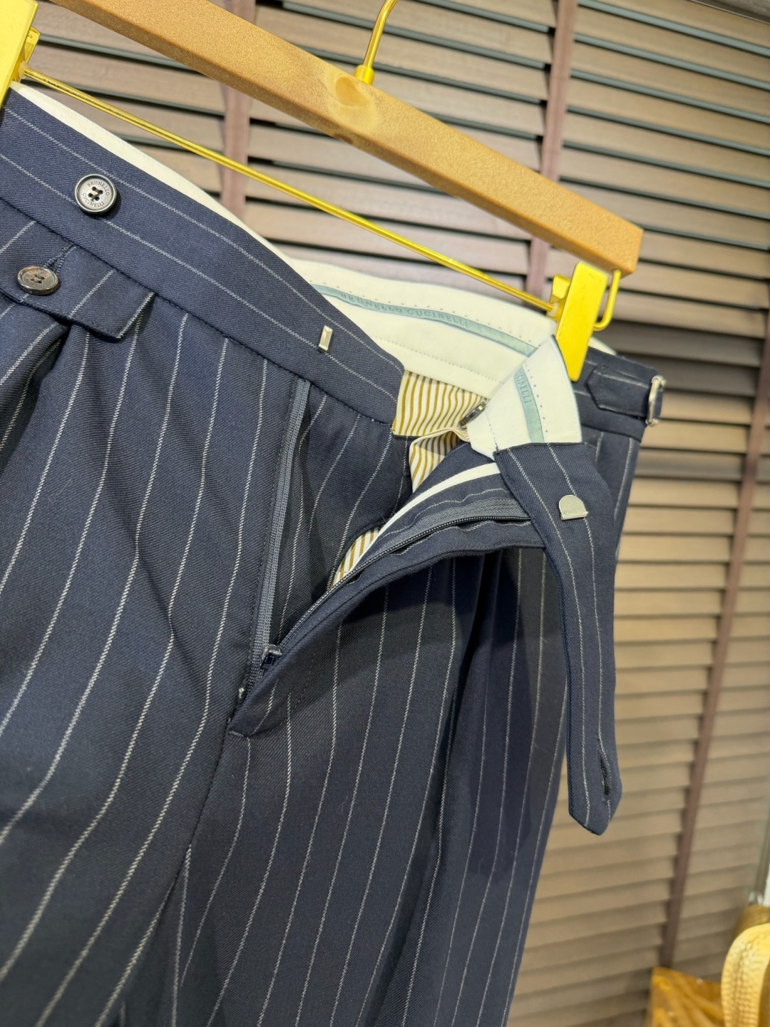 Brunello Cucinell&BC&库奇勒🎁2026SS新款休闲裤。客供羊毛➕环保聚酯纤维混纺面料