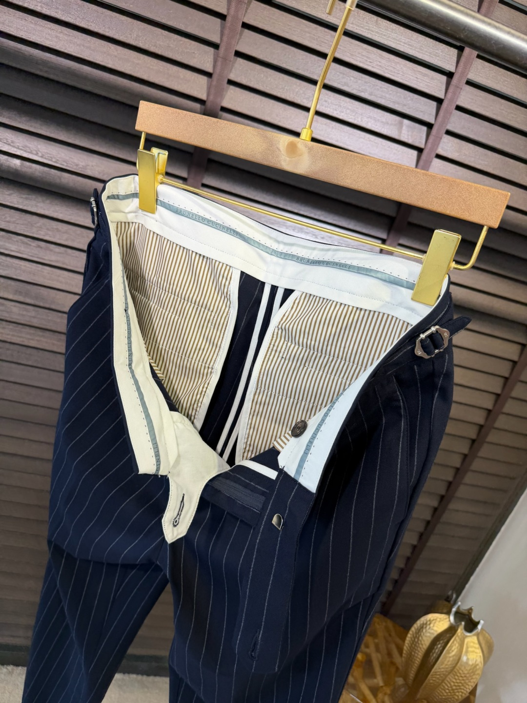 Brunello Cucinell&BC&库奇勒🎁2026SS新款休闲裤。客供羊毛➕环保聚酯纤维混纺面料