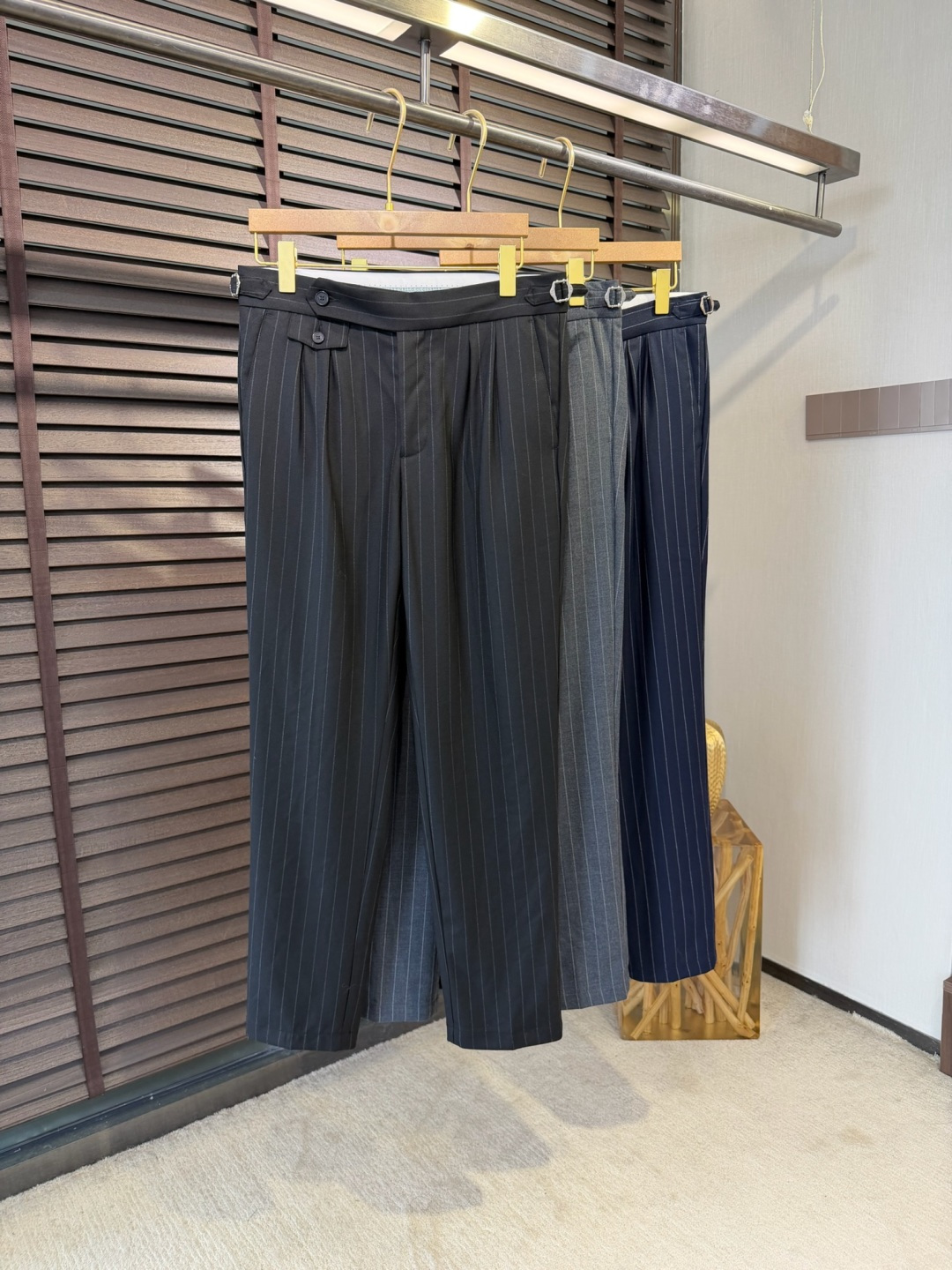 Brunello Cucinell&BC&库奇勒🎁2026SS新款休闲裤。客供羊毛➕环保聚酯纤维混纺面料