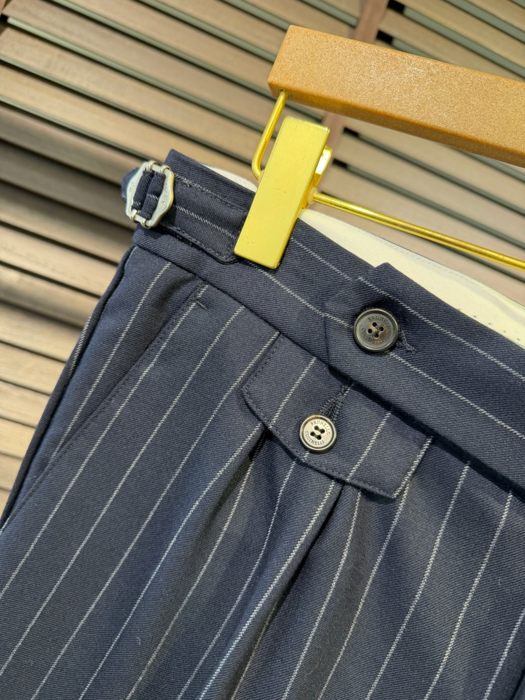 Brunello Cucinell&BC&库奇勒🎁2026SS新款休闲裤。客供羊毛➕环保聚酯纤维混纺面料