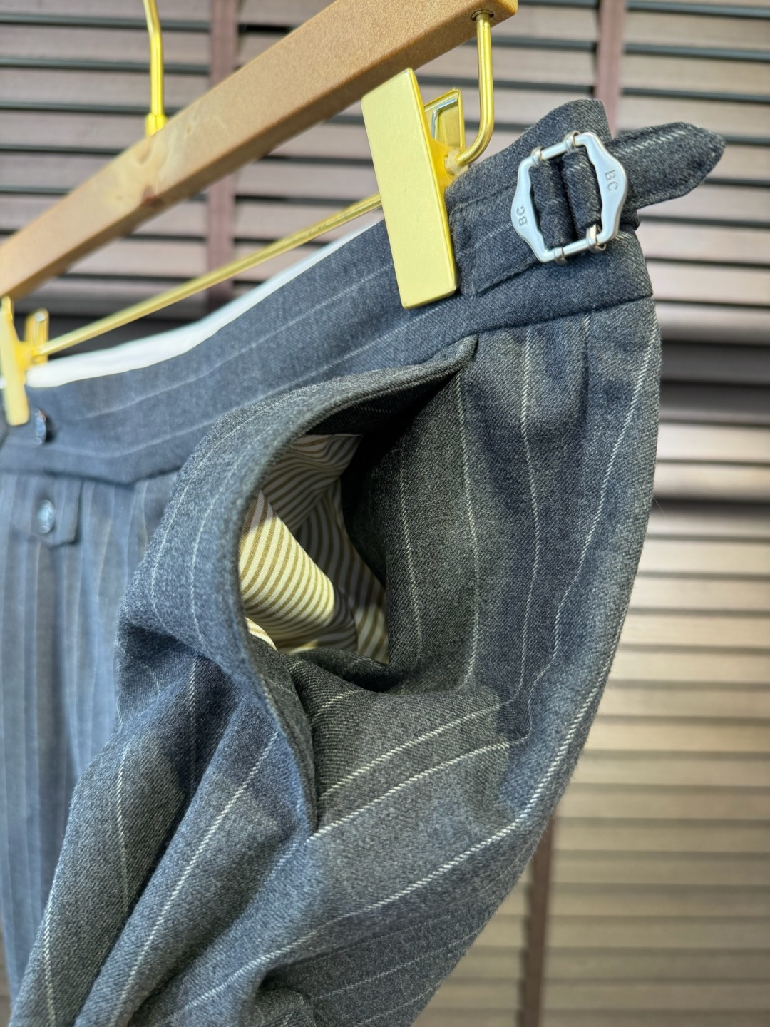 Brunello Cucinell&BC&库奇勒🎁2026SS新款休闲裤。客供羊毛➕环保聚酯纤维混纺面料