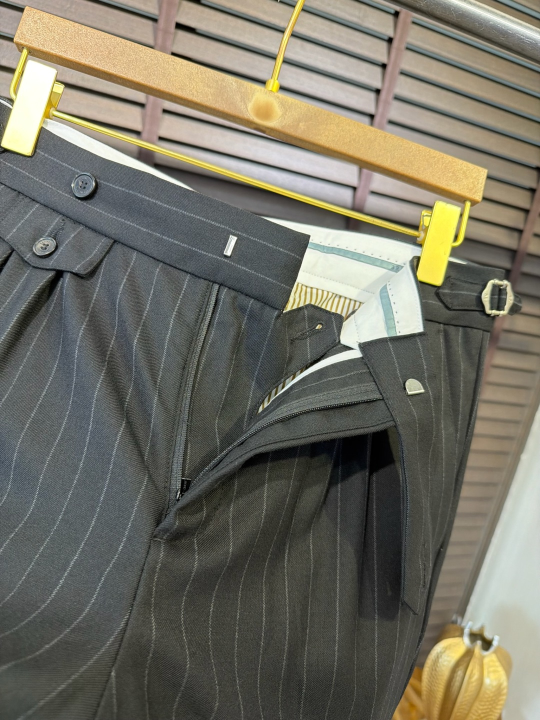 Brunello Cucinell&BC&库奇勒🎁2026SS新款休闲裤。客供羊毛➕环保聚酯纤维混纺面料