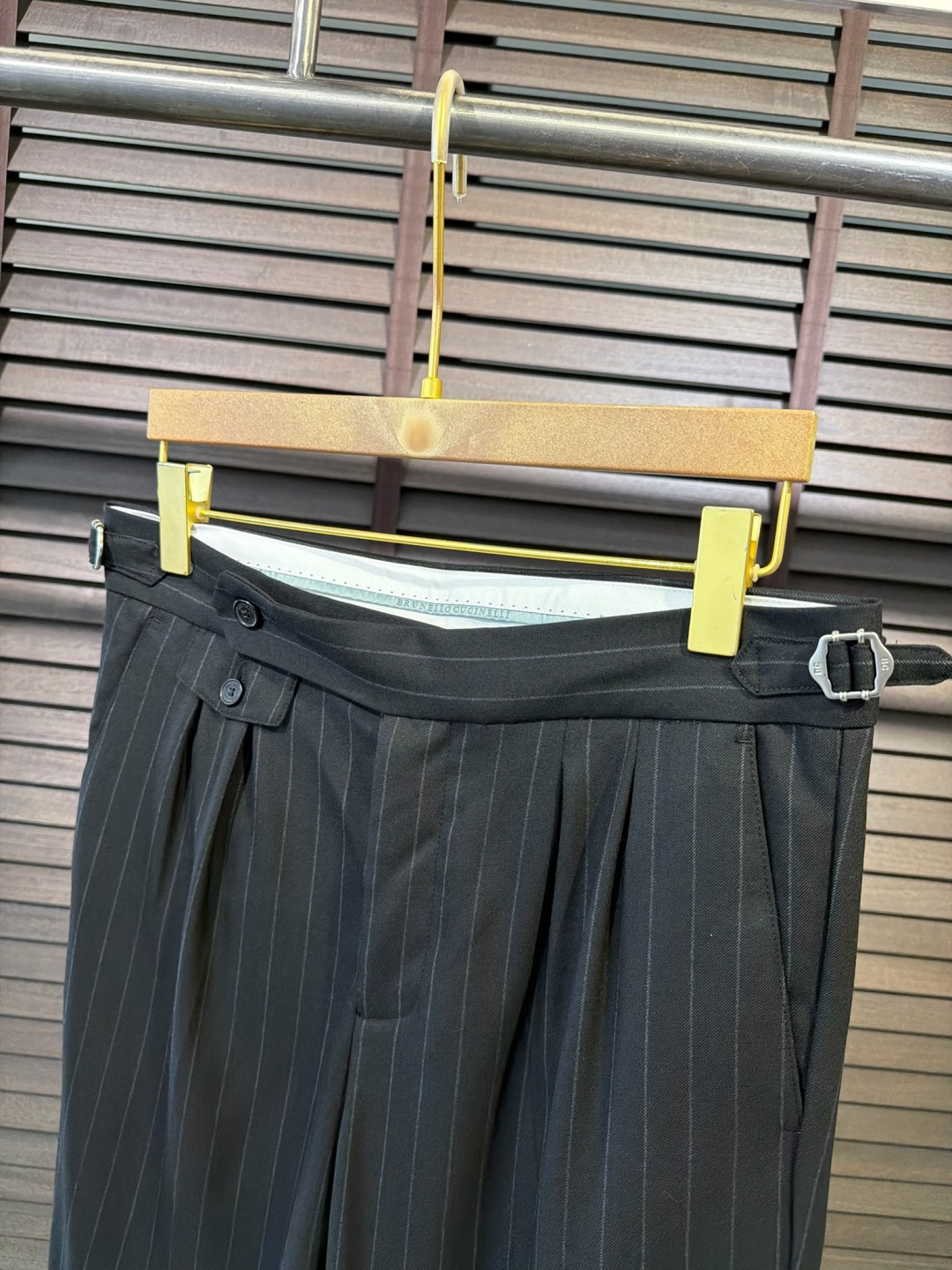 Brunello Cucinell&BC&库奇勒🎁2026SS新款休闲裤。客供羊毛➕环保聚酯纤维混纺面料