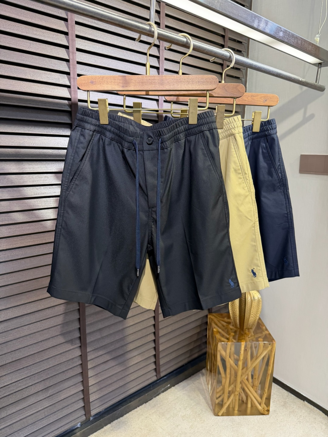 RaLoro Pianah Laure&RL&拉夫劳🛞2026SS新款休闲短裤。柜子最新款。采用定制莫代