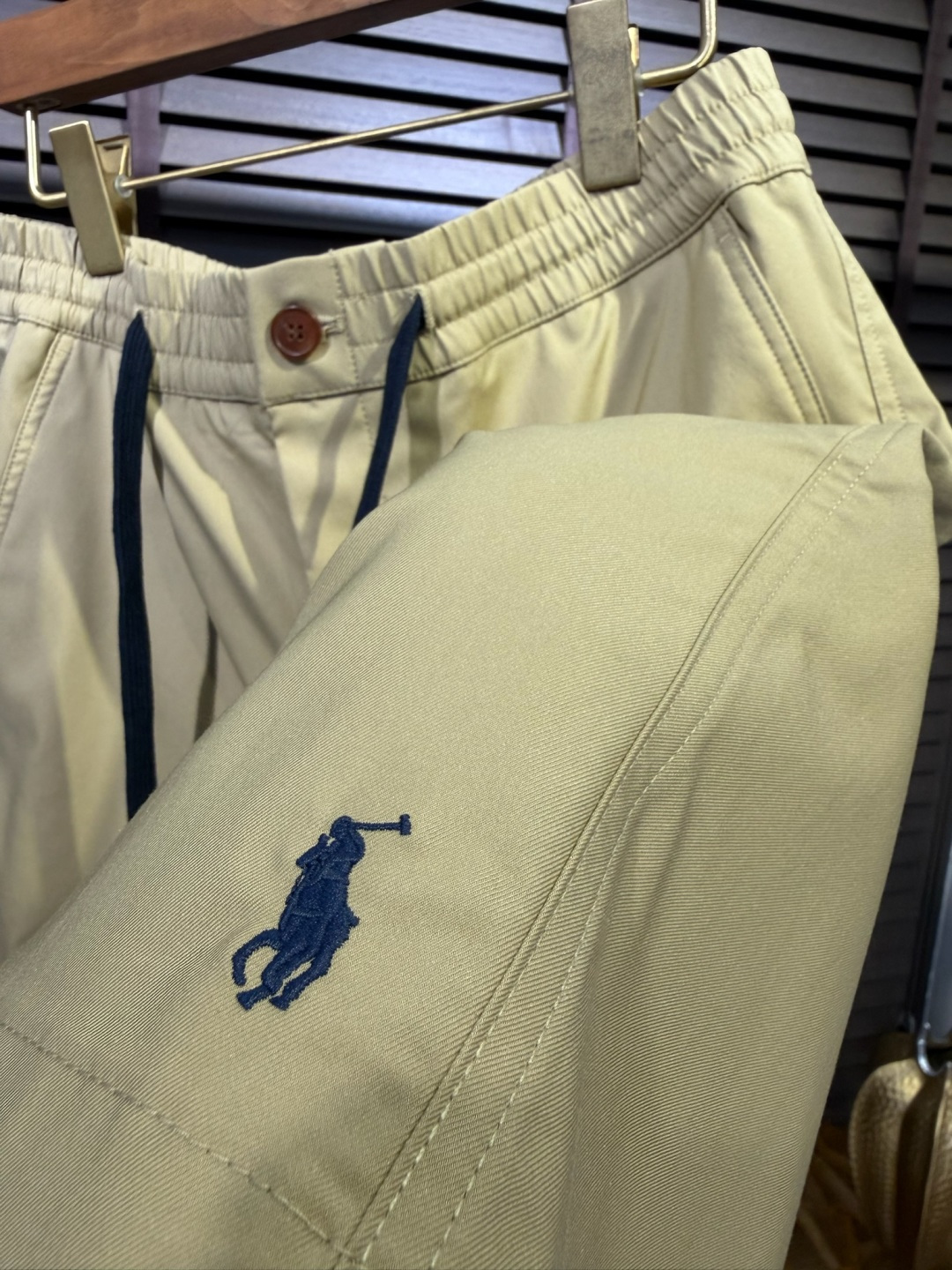 RaLoro Pianah Laure&RL&拉夫劳🛞2026SS新款休闲短裤。柜子最新款。采用定制莫代