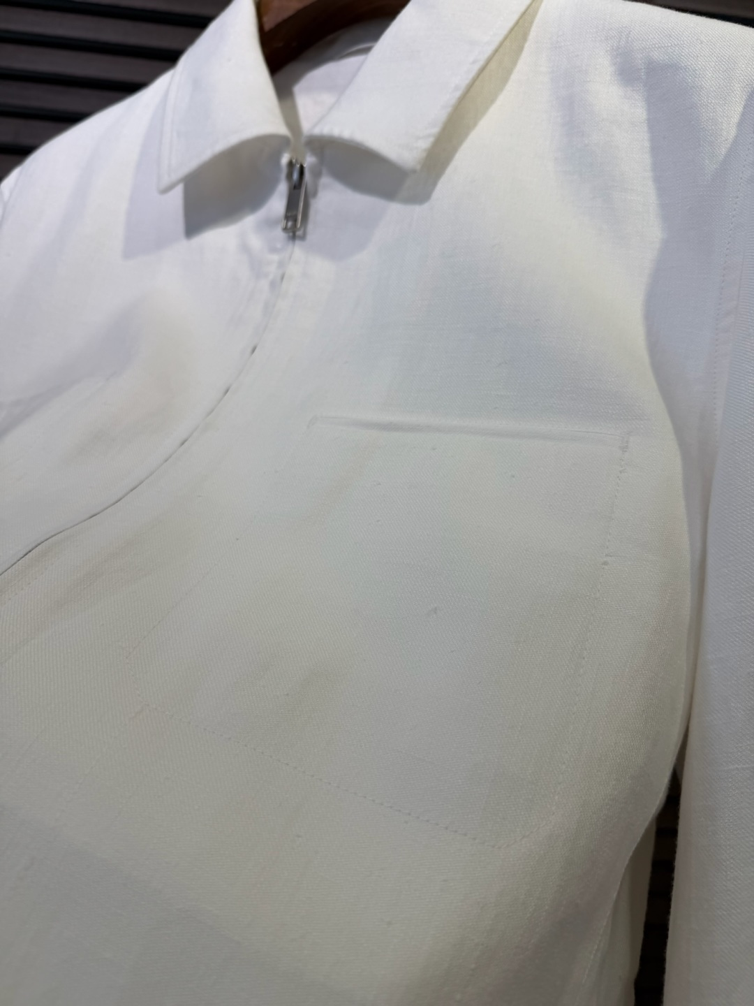 Zegn&杰尼🦷2026SS新款商务休闲翻领夹克外套。采用100%汉麻面料，定织纹路，低调奢华，抗皱立挺