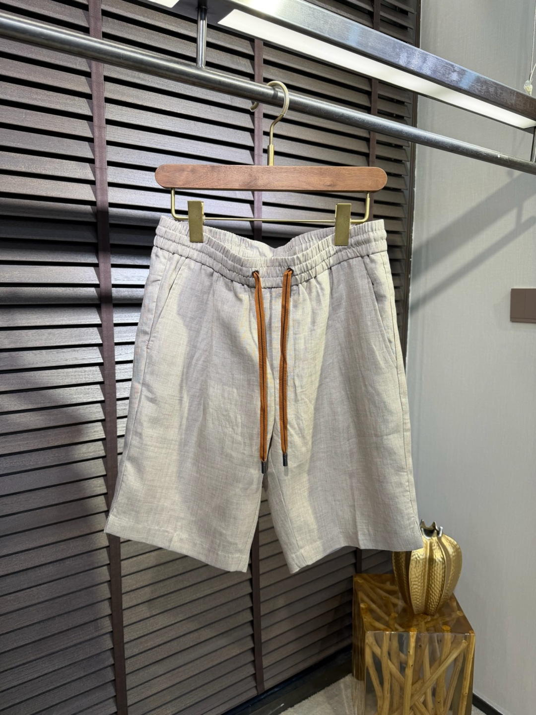 Zega&杰尼🦷2026SS新款休闲运动短裤。柜子最新款。采用定制100%高支数雨露麻面料，立挺有型，自