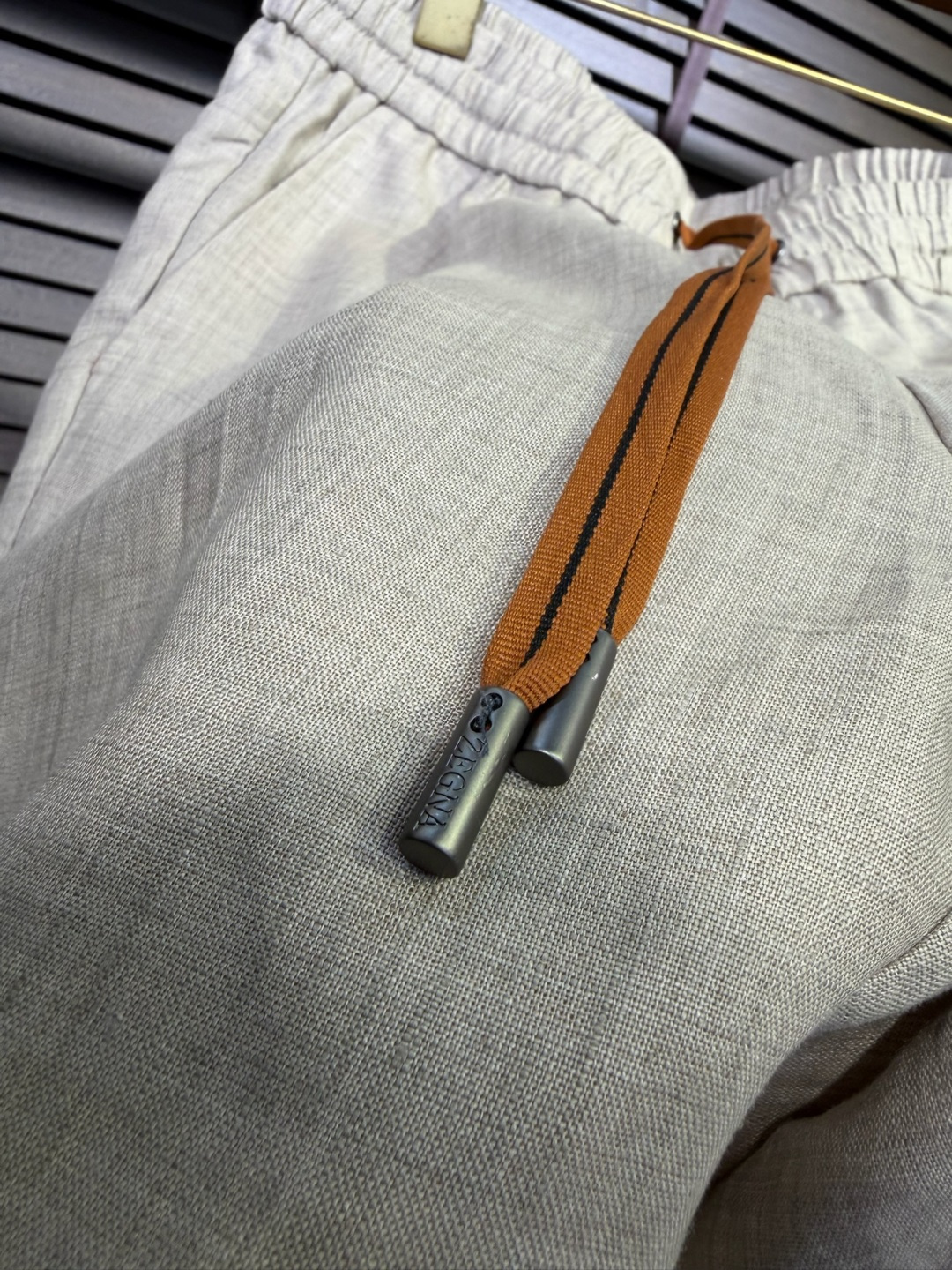 Zega&杰尼🦷2026SS新款休闲运动短裤。柜子最新款。采用定制100%高支数雨露麻面料，立挺有型，自