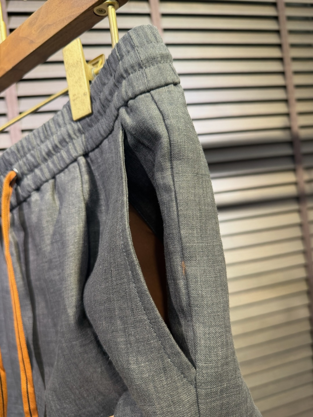 Zega&杰尼🦷2026SS新款休闲运动短裤。柜子最新款。采用定制100%高支数雨露麻面料，立挺有型，自