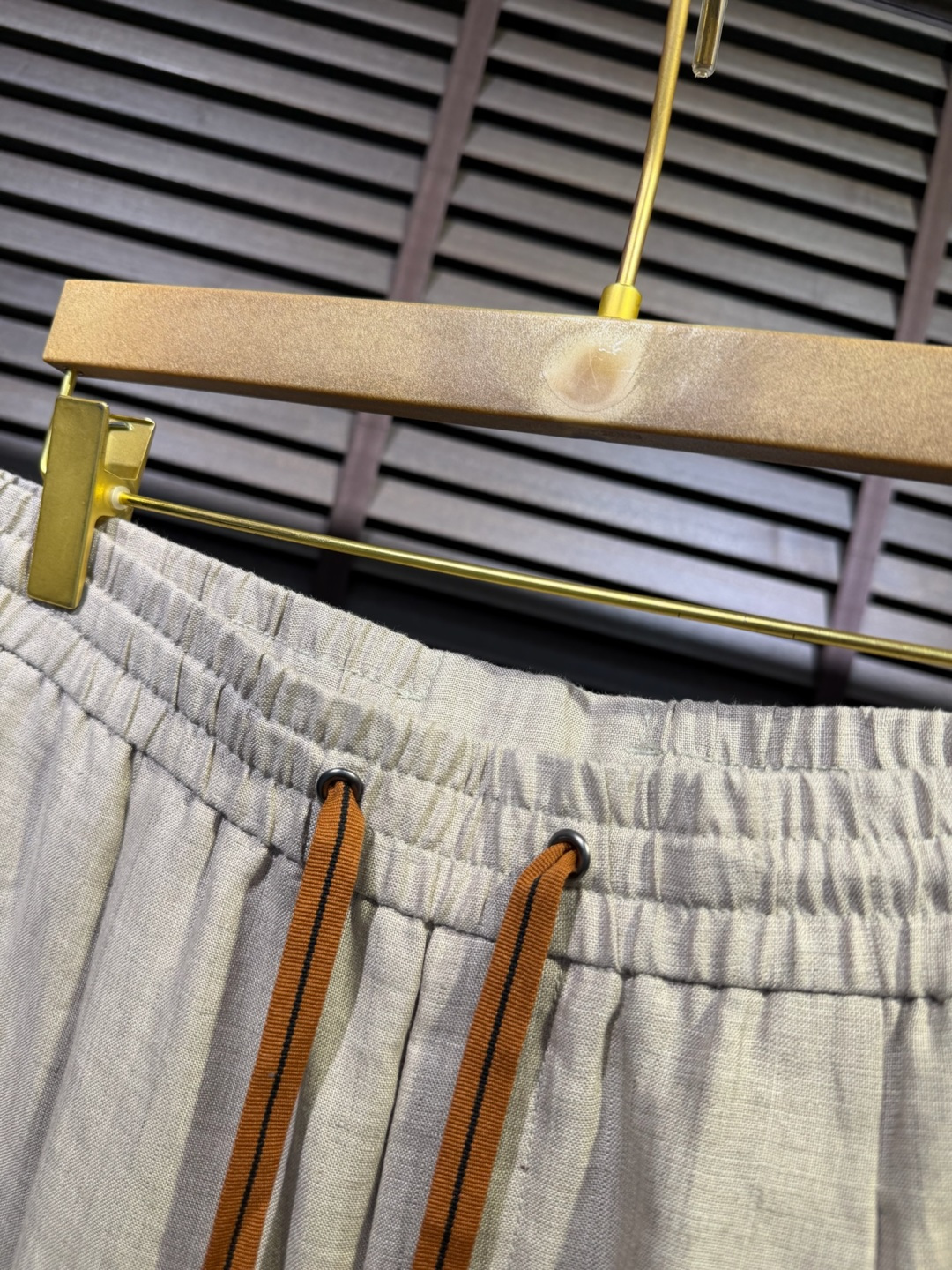 Zegn&杰尼🦷2026SS新款休闲运动裤，客供进口高密度100%雨露麻面料，吸汗速干抗皱，特殊共工艺制