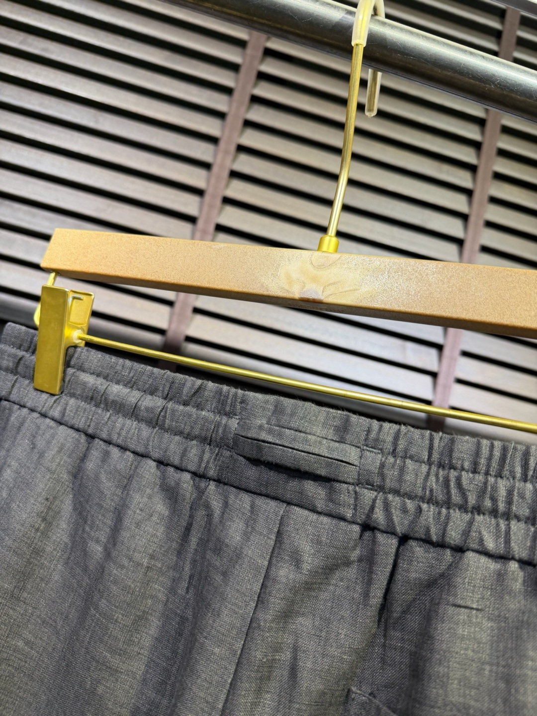 Zegn&杰尼🦷2026SS新款休闲运动裤，客供进口高密度100%雨露麻面料，吸汗速干抗皱，特殊共工艺制