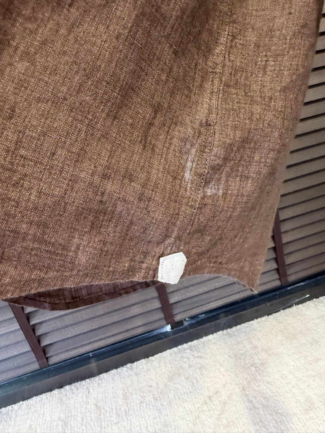 Loro Pian&Loro piana&诺悠翩雅2026SS新款衬衣。采用高支数100%亚麻面料，自然