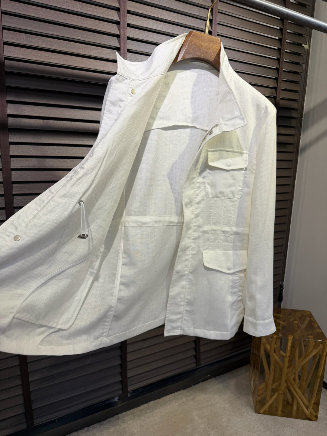 Loro Pian&Loro piana&诺悠翩雅2026SS新款猎装夹克外套。柜子在售爆款。采用高支数