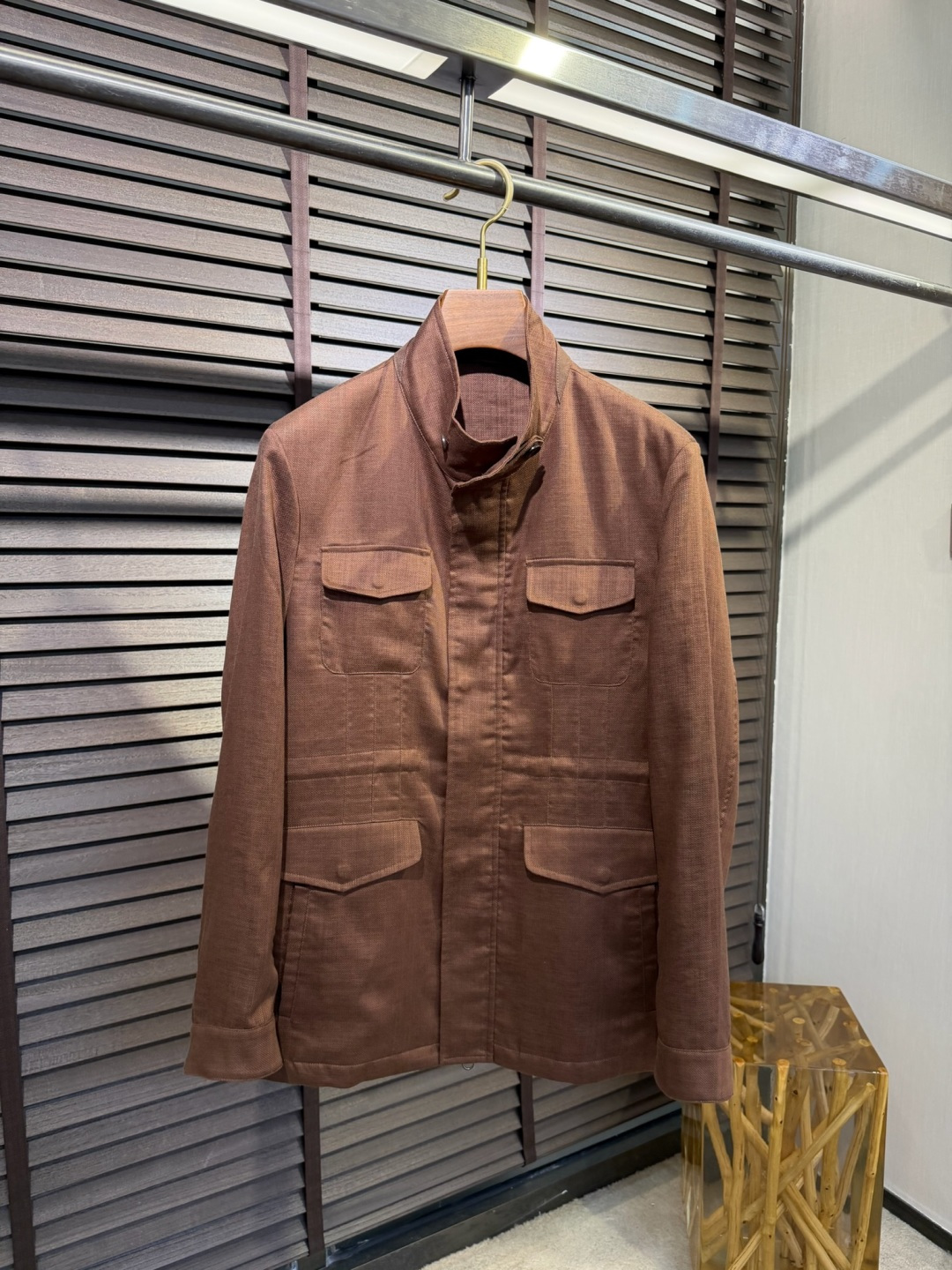Loro Pian&Loro piana&诺悠翩雅2026SS新款猎装夹克外套。柜子在售爆款。采用高支数