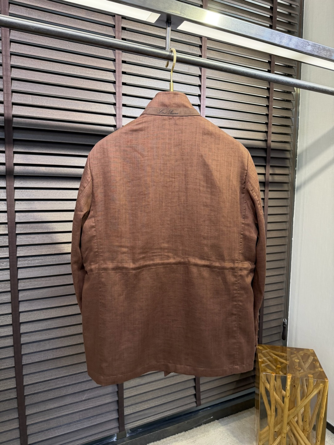 Loro Pian&Loro piana&诺悠翩雅2026SS新款猎装夹克外套。柜子在售爆款。采用高支数