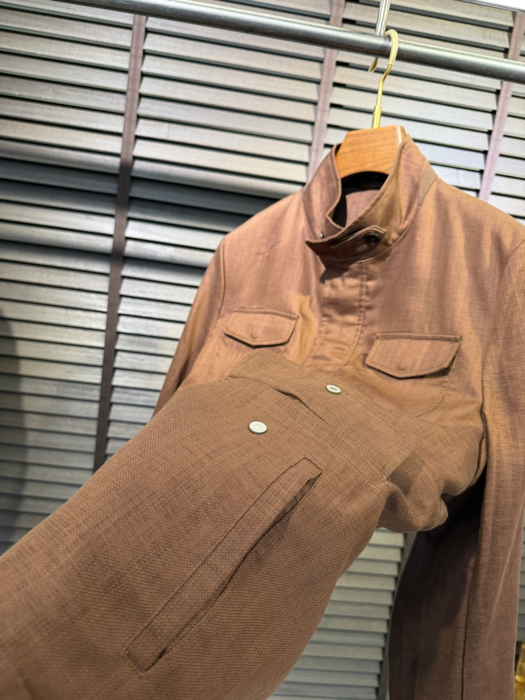 Loro Pian&Loro piana&诺悠翩雅2026SS新款猎装夹克外套。柜子在售爆款。采用高支数