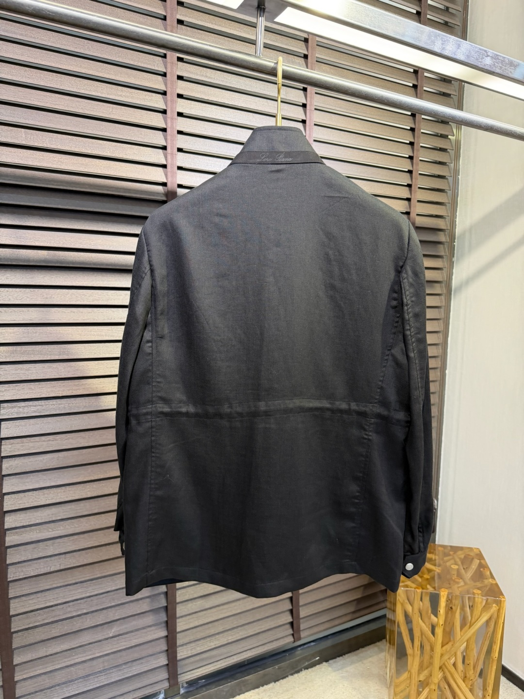 Loro Pian&Loro piana&诺悠翩雅2026SS新款猎装夹克外套。柜子在售爆款。采用高支数