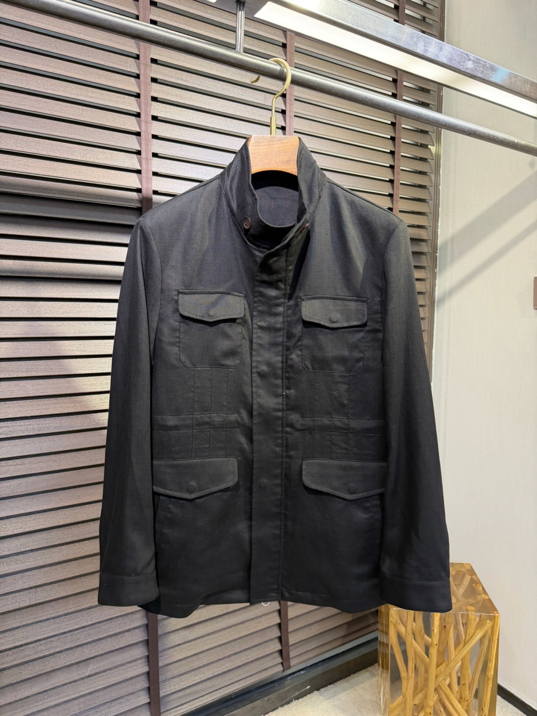 Loro Pian&Loro piana&诺悠翩雅2026SS新款猎装夹克外套。柜子在售爆款。采用高支数