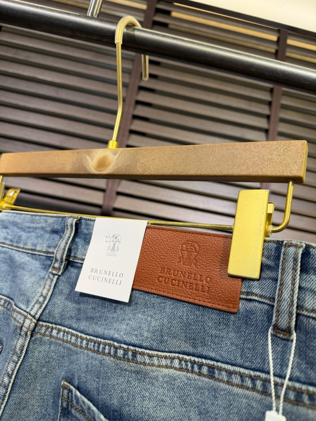 Brounello Cucinell&BC&库奇勒🎁2026SS新款牛仔裤。柜子最新款。采用定制土耳其进