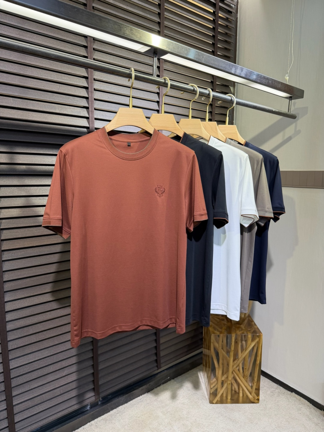 ！ loro Pian&loro Piana&诺悠翩雅2026ss新款圆领T。外穿打底皆可。采用定制45