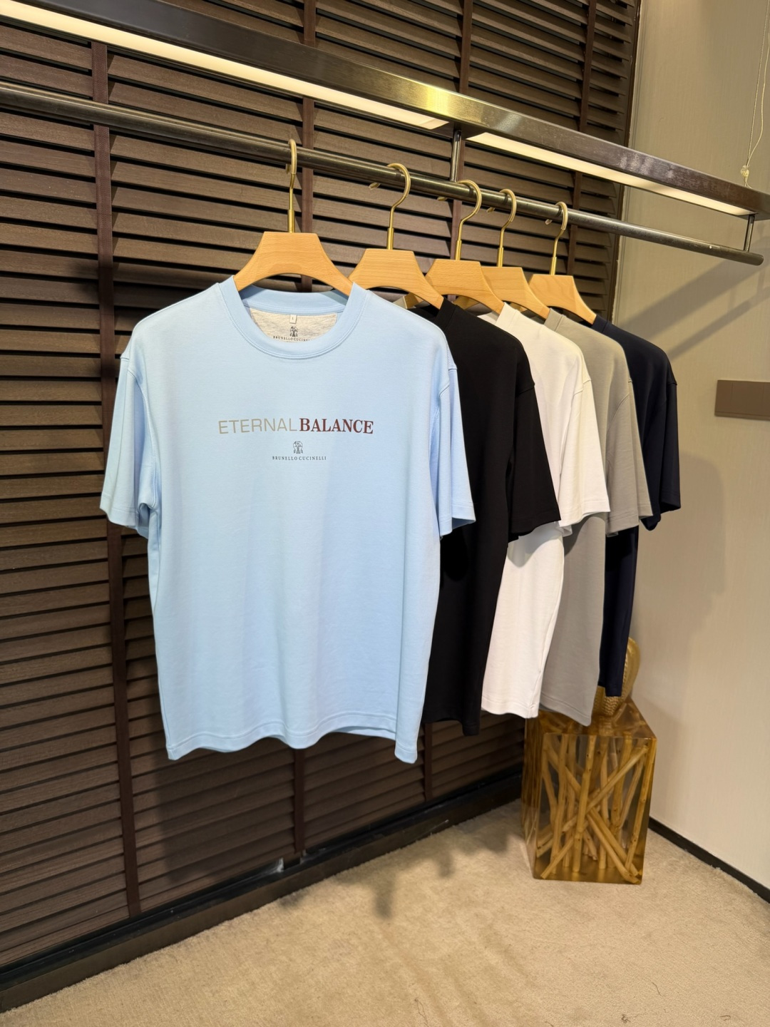Brounello Cucinell&bc&库奇勒🎁2026SS新款圆领短袖T。采用定制高支数有机棉➕氨