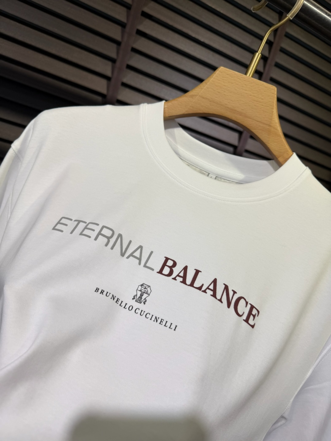 Brounello Cucinell&bc&库奇勒🎁2026SS新款圆领短袖T。采用定制高支数有机棉➕氨