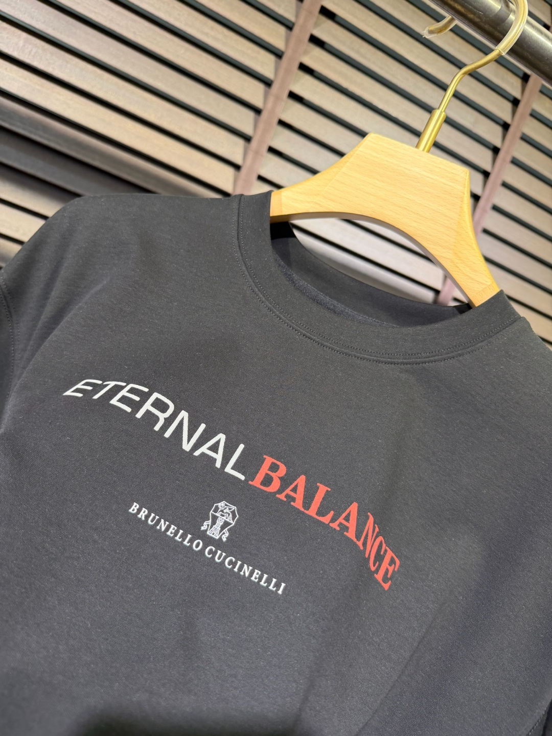 Brounello Cucinell&bc&库奇勒🎁2026SS新款圆领短袖T。采用定制高支数有机棉➕氨