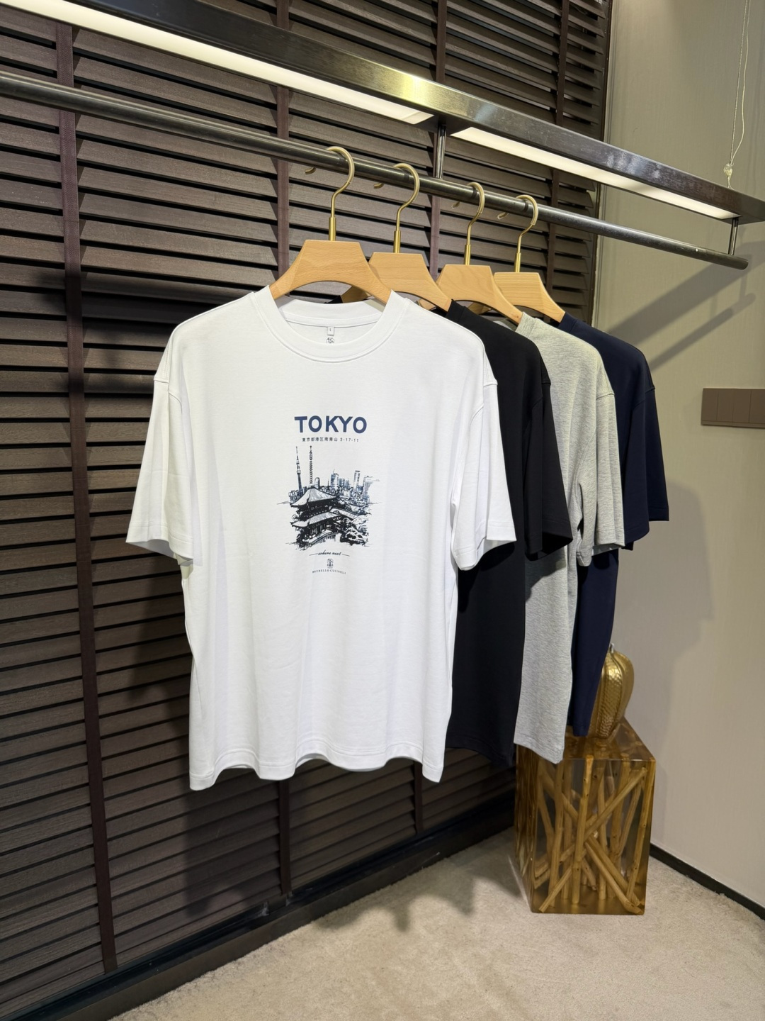 Brounello Cucinell&bc&库奇勒🎁2026SS新款圆领短袖T。采用定制高支数有机棉➕氨