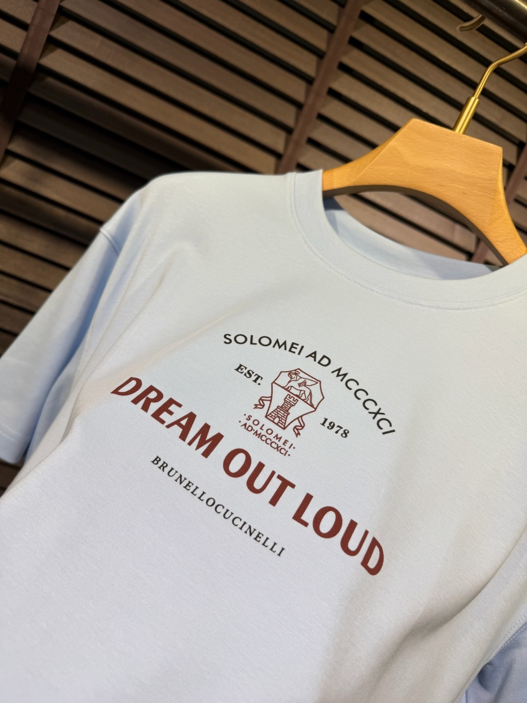 Brounello Cucinell&bc&库奇勒🎁2026SS新款圆领短袖T。采用定制高支数有机棉➕氨