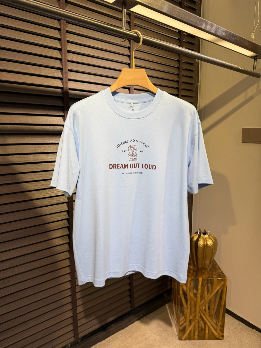 Brounello Cucinell&bc&库奇勒🎁2026SS新款圆领短袖T。采用定制高支数有机棉➕氨