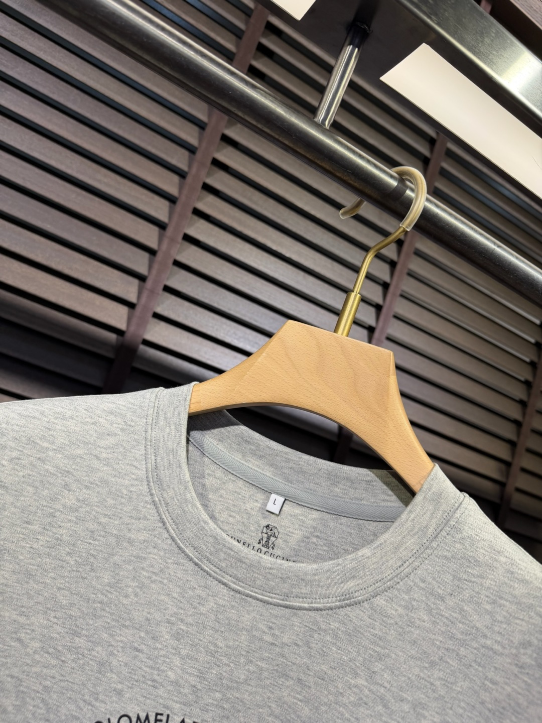 Brounello Cucinell&bc&库奇勒🎁2026SS新款圆领短袖T。采用定制高支数有机棉➕氨