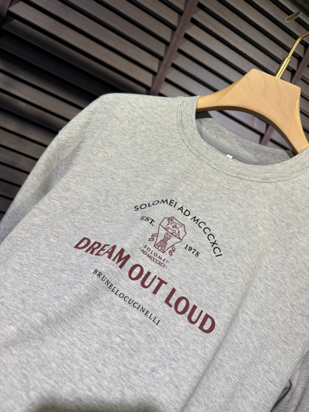 Brounello Cucinell&bc&库奇勒🎁2026SS新款圆领短袖T。采用定制高支数有机棉➕氨