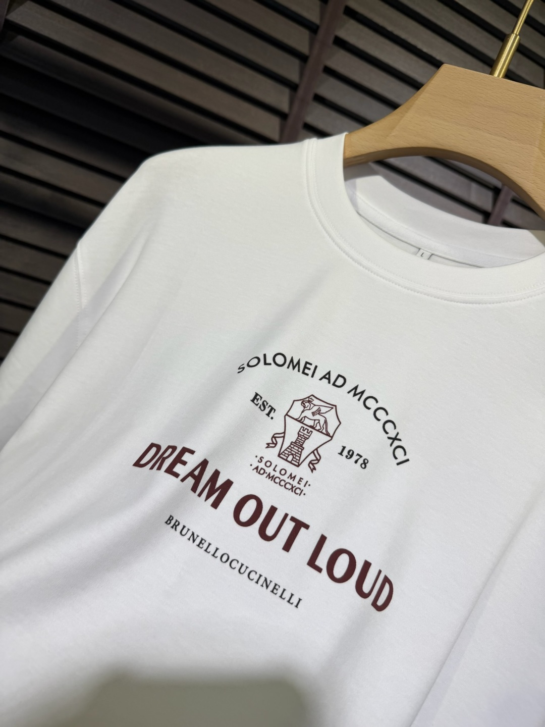 Brounello Cucinell&bc&库奇勒🎁2026SS新款圆领短袖T。采用定制高支数有机棉➕氨