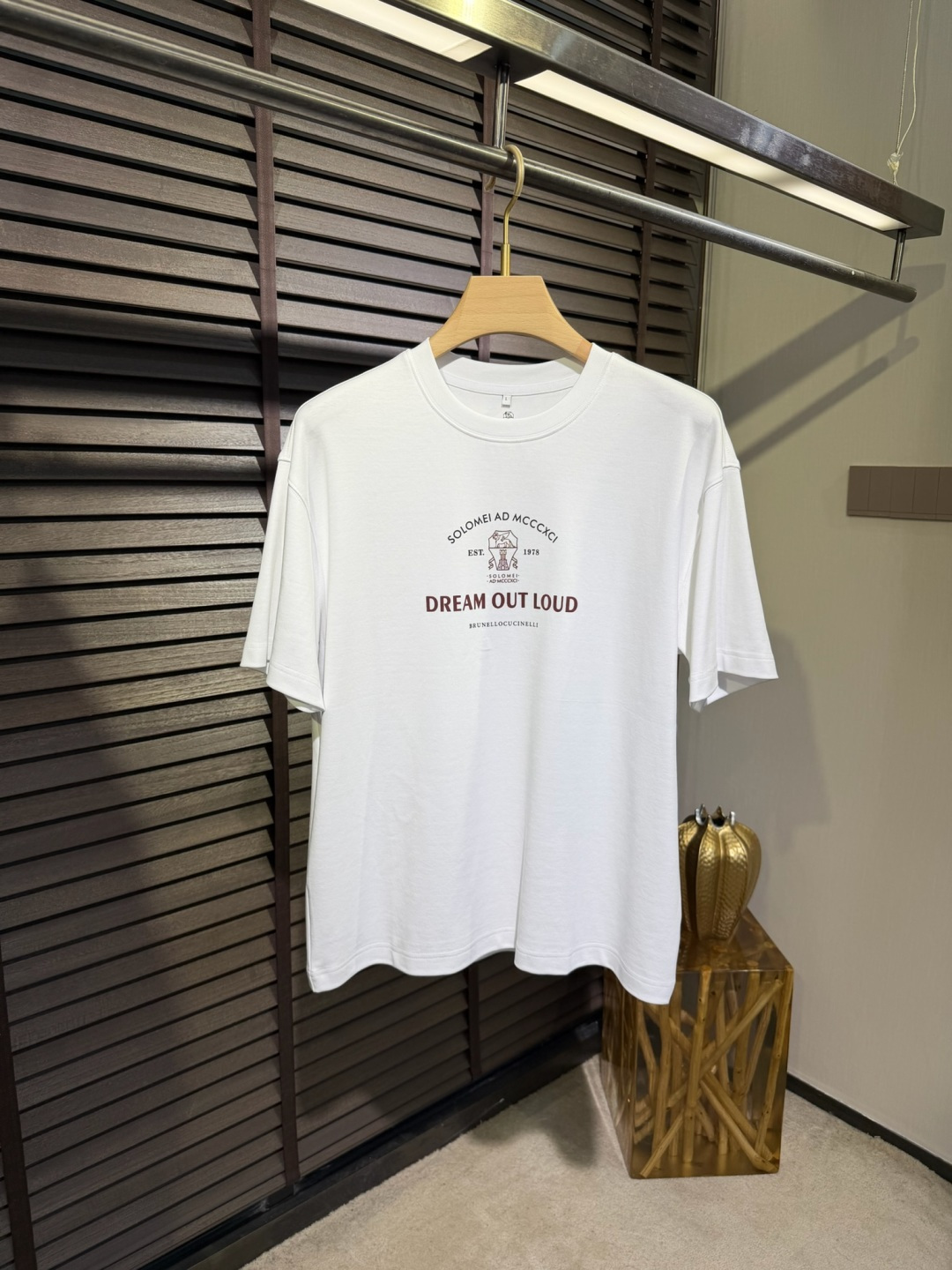 Brounello Cucinell&bc&库奇勒🎁2026SS新款圆领短袖T。采用定制高支数有机棉➕氨
