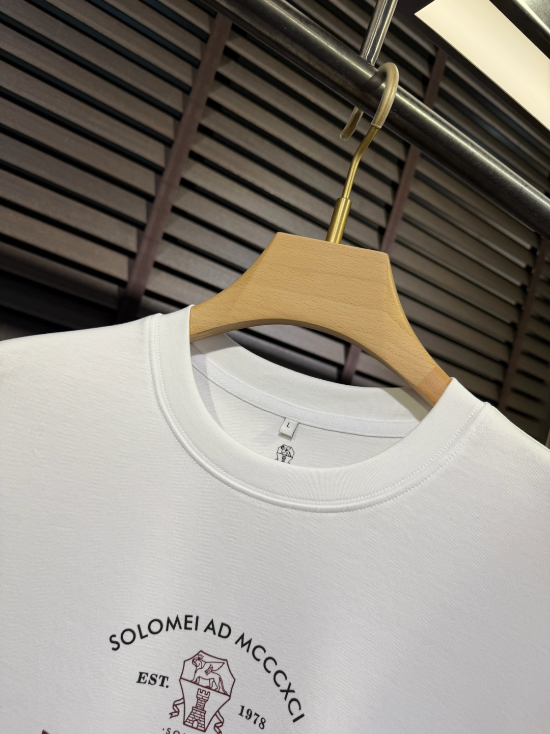 Brounello Cucinell&bc&库奇勒🎁2026SS新款圆领短袖T。采用定制高支数有机棉➕氨