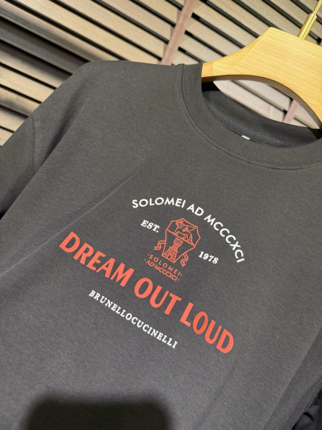 Brounello Cucinell&bc&库奇勒🎁2026SS新款圆领短袖T。采用定制高支数有机棉➕氨