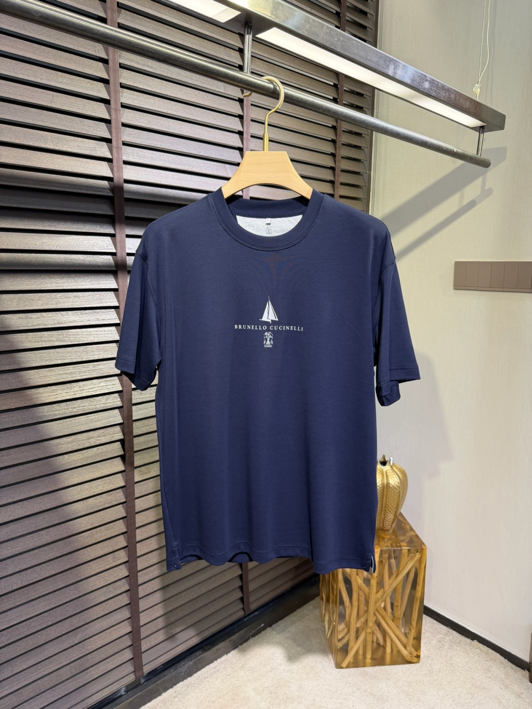 Brounello Cucinell&bc&库奇勒🎁2026SS新款圆领短袖T。采用定制高支数有机棉➕氨