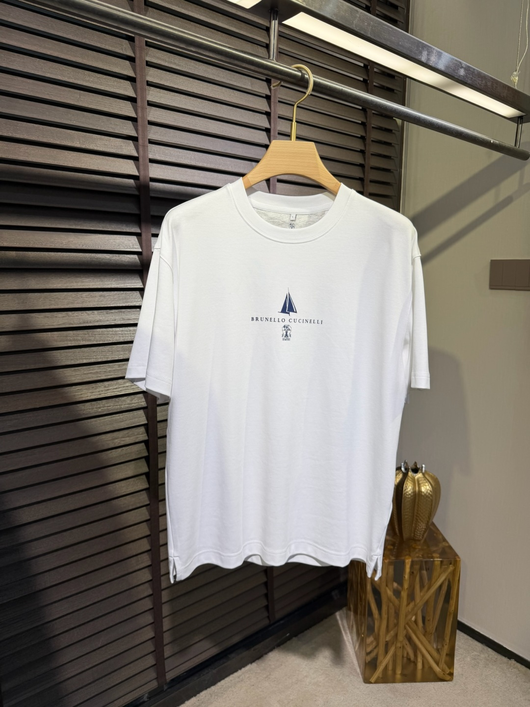 Brounello Cucinell&bc&库奇勒🎁2026SS新款圆领短袖T。采用定制高支数有机棉➕氨