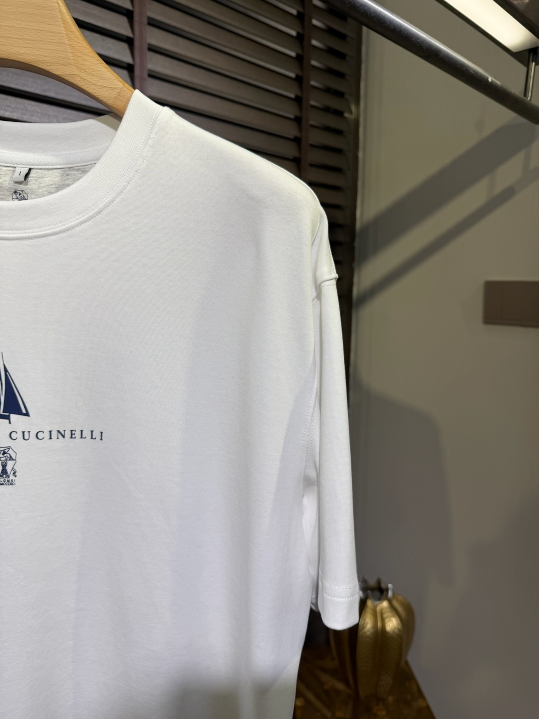 Brounello Cucinell&bc&库奇勒🎁2026SS新款圆领短袖T。采用定制高支数有机棉➕氨