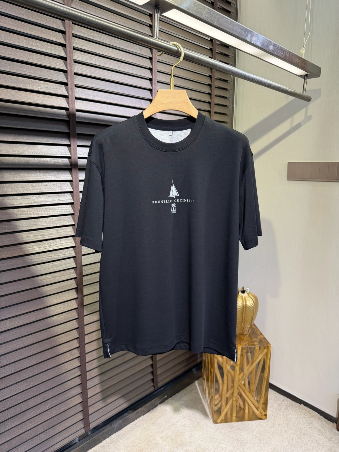 Brounello Cucinell&bc&库奇勒🎁2026SS新款圆领短袖T。采用定制高支数有机棉➕氨
